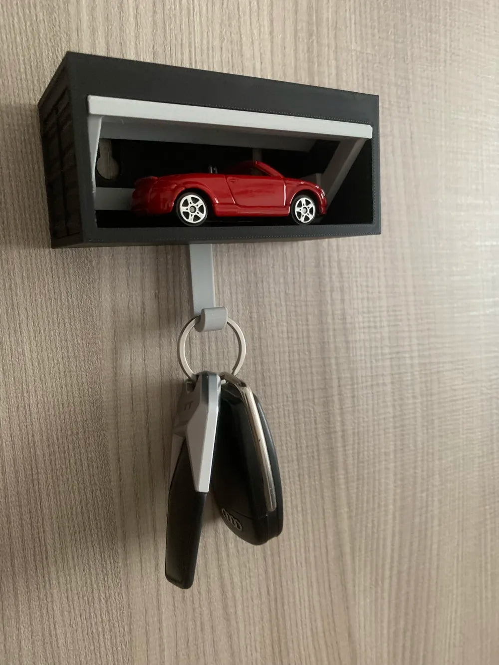 Hot Wheels Garage Keychain Holder