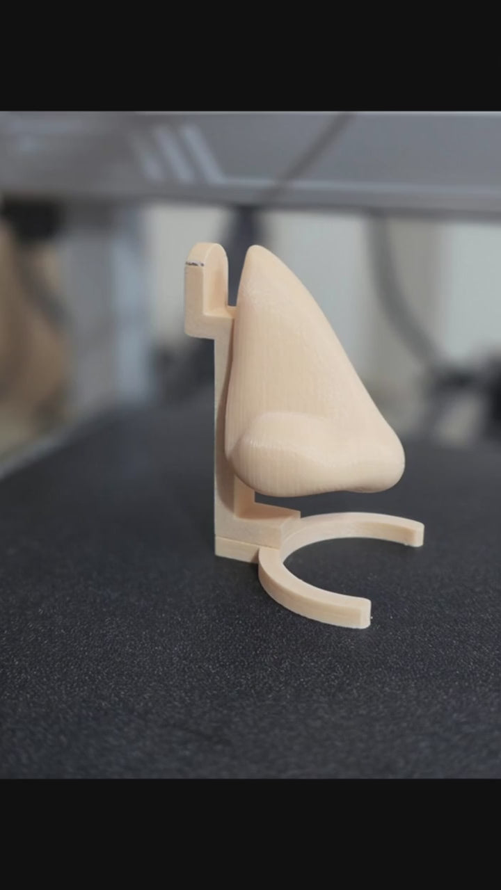 Nose glasses stand